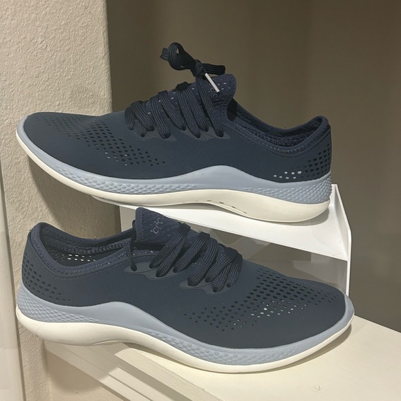 Crocs Other - Crocs Literide 360 Pacer Sneakers Men's Tennis Shoes Size 11 Navy Blue 206715